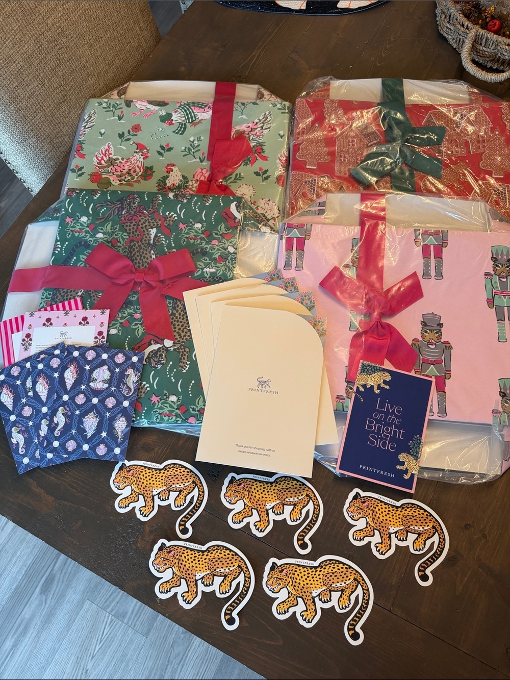 Printfresh Christmas Gift Boxes & Stickers 🎄🐆